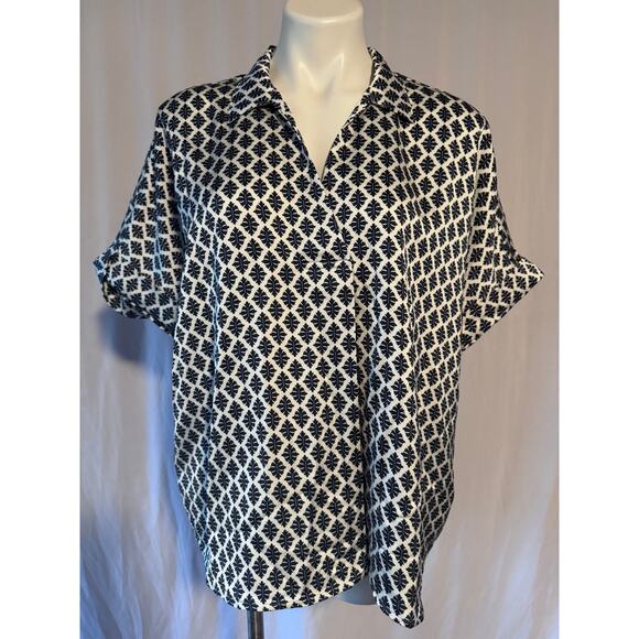 J.Jill Wearever Collection Blouse - Large - Picture 1 of 10